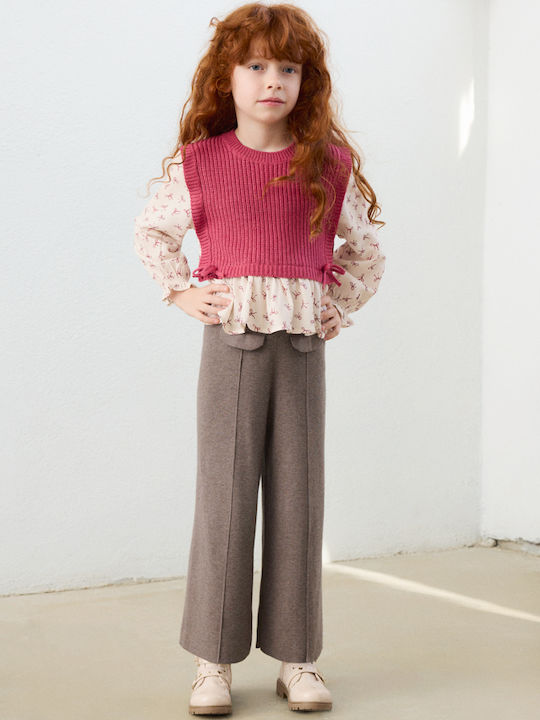 Kinderhose Braun Hell