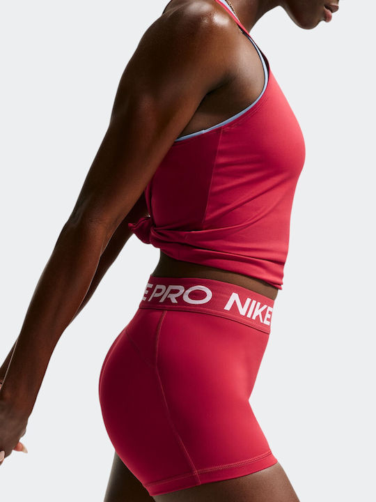 Dri-Fit Mid-rise Training Leggings für Damen Tough Rote / Weiße