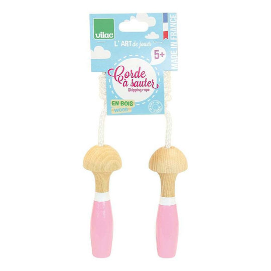 Jump Rope Natural Pink Vilac