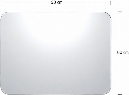 MRShome Wandspiegel Mit Rahmen 60x90cm