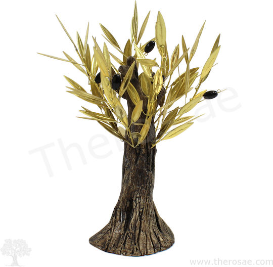Olivenbaum Keramik Stamm 16.5x22.8 cm