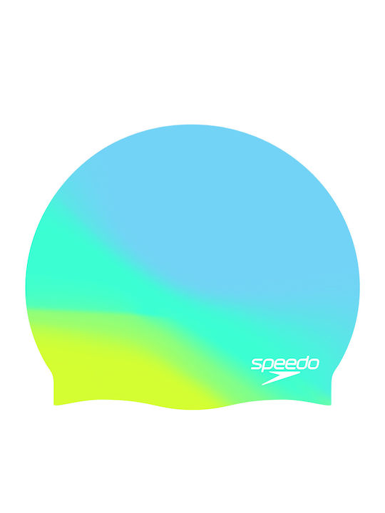 Speedo Junior's Multi Silicone Cap Blue
