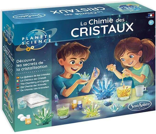 Sentosphere The Mystery Of Crystals Εκπαιδευτικό Παιχνίδι Πειράματα για 8+ Ετών