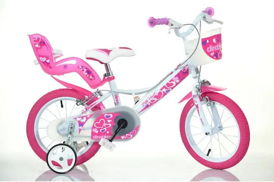 Dino Bikes 16" Детски Градски Велосипед Розов