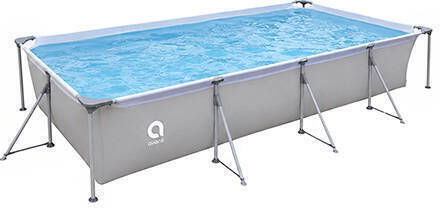 Avenli Swimming Pool with Metallic Frame 394x207x80cm