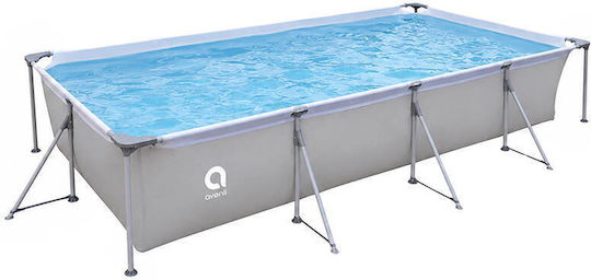 Avenli Swimming Pool with Metallic Frame 394x207x80cm