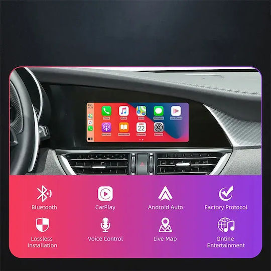 Digital IQ Ηχοσύστημα Αυτοκινήτου για Suzuki Swift Skoda Superb Alfa Romeo Giulia / Stelvio Chrysler Vision 2015-2026 (Bluetooth/USB/WiFi/GPS/Apple-Carplay/Android-Auto)