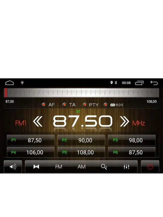 Digital IQ Car Audio System for Fiat Tipo 2019-2023 Bluetooth USB AUX WiFi GPS Apple CarPlay Android Auto with 9" Touch Screen