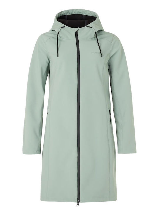 Jachetă de damă Softshell Auroragreen