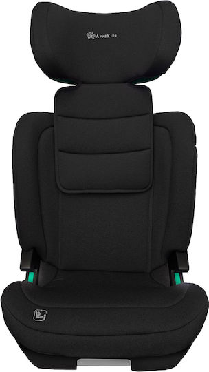 AppeKids Q-fix Καθισματάκι Αυτοκινήτου i-Size με Isofix Μαύρο