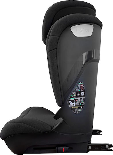 AppeKids Q-fix Καθισματάκι Αυτοκινήτου i-Size με Isofix Μαύρο