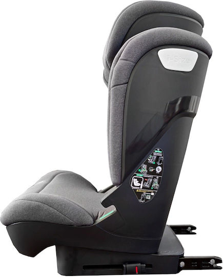 AppeKids Q-fix Scaun Auto High-back Booster i-Size cu Isofix Gri 15-36 kg