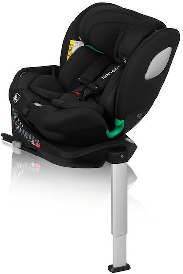 Lionelo Braam Air i-Size Scaun Auto pentru Copii i-Size cu Isofix Black Carbon 0-36 kg