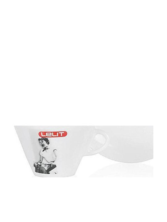Lelit Coffee Cup Glass White 270ml