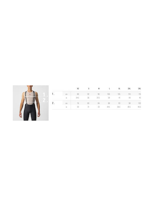 Castelli Tricou De Ciclism Mânecă Lungă Pentru Bărbați Gri