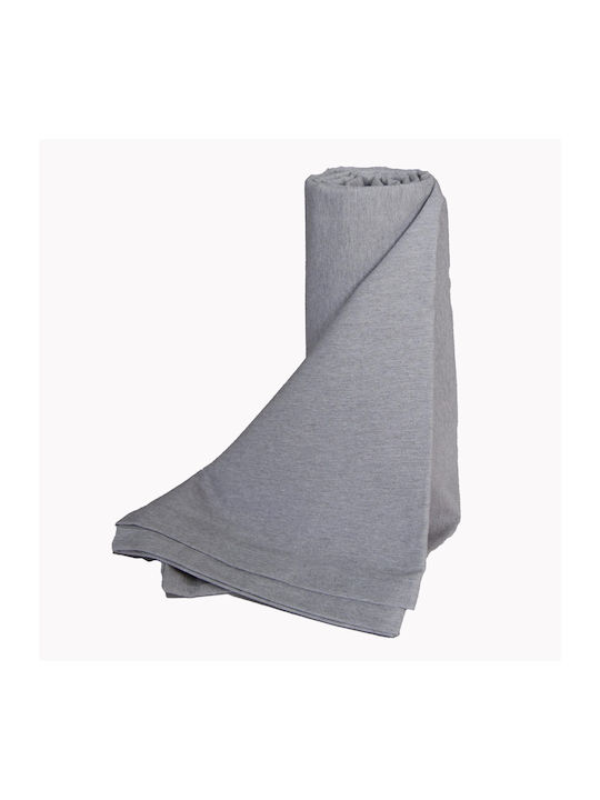 Decocraft Basic Armchair Throw 180x190cm Grey