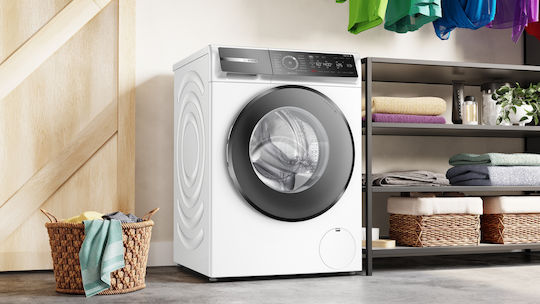 Bosch Waschmaschine 9kg mit Dampftechnologie 1400 Umdrehungen Speed Perfect WGB24409GR