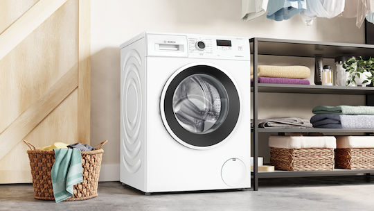 Bosch Πλυντήριο Ρούχων 8kg 1200 Στροφών Speed Perfect WGE03200BY