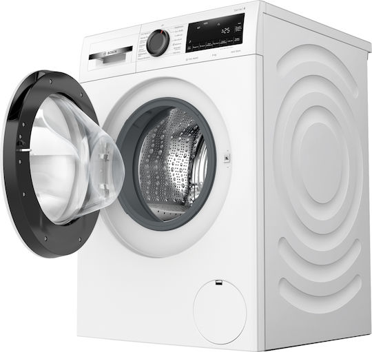Bosch Πλυντήριο Ρούχων 9kg με Τεχνολογία Ατμού 1400 Στροφών Iron Assist WGG244ZEGR