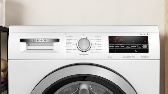 Bosch Washing Machine 8kg 1400 Rounds Active Water Plus WUU28T08GR