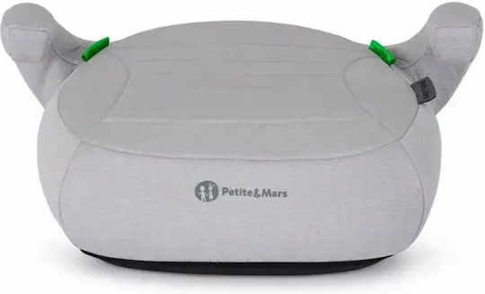 Petite & Mars Zuno Столче за кола Бустер i-Размер Сив 22-36 кг