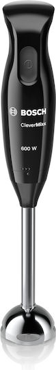 Bosch CleverMixx Hand Blender With Stainless Steel Rod 600W Black