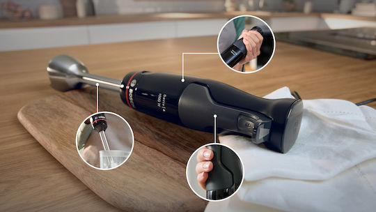 Bosch Serie 4 Hand Blender with Inox Rod 1000W Black