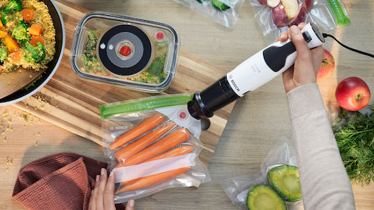 Bosch Serie 4 Hand Blenders With Inox Rod 600W Black