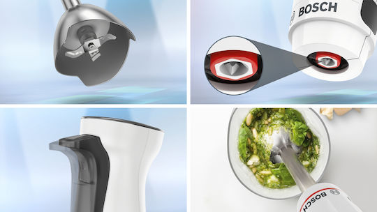 Bosch Serie 4 Hand Blenders With Inox Rod 600W Black