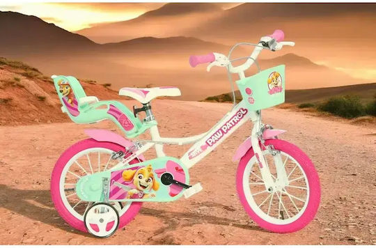 Dino Bikes Bicicletă De Munte Pentru Copii 14 Albă