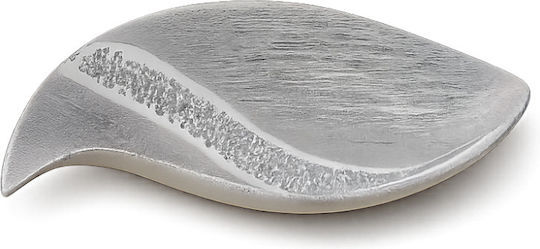 Galifas Decorative Ceramic Silver Platter 35x17x8cm
