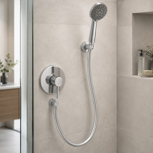 Shower Hose Pvc Flexible Silver 175cm Grey General Trade 432217 Generaltrade Shower Hose Pvc Flexible Silver 175cm Grey General Trade 432217 Generaltrade