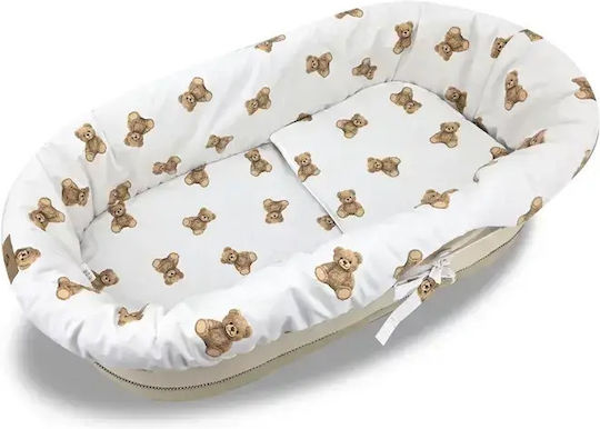 Qmini Baby Bettwäsche-Set Für Wiege Teddy Toys