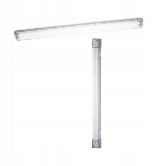 Osram Beleuchtungsschiene Außeneinsatz mit Eingebaute LED T8 38W 156cm