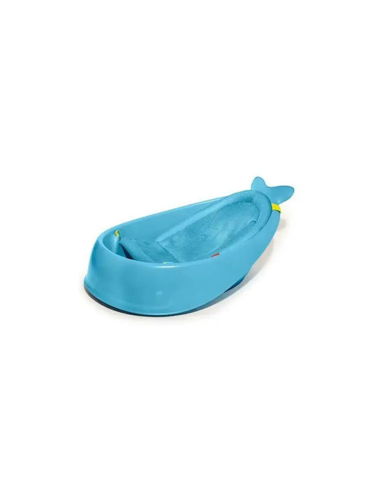 Qmini Βρεφικό Μαξιλάρι Φωλιά Set cu Băiță pentru Bebeluș Grey 55x75εκ.