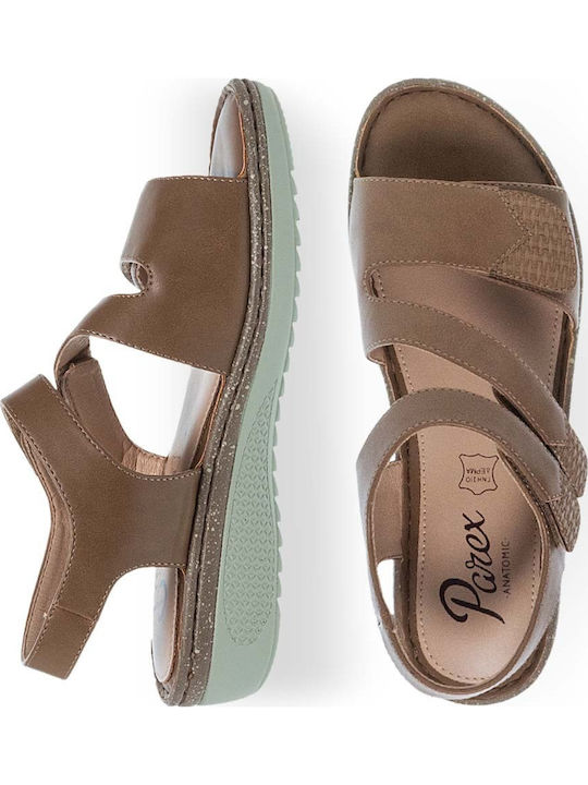 Leather Women's Anatomic Brown Sandals