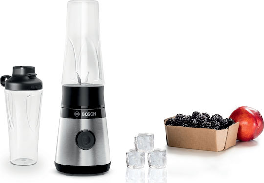Bosch Serie 2 Μπλέντερ με Κανάτα Tritan 600 ml 450W Inox