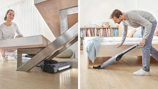 Bosch Rechargeable 2 in 1 Stick & Handheld Vacuum 21.6V Silver BCH3K2301