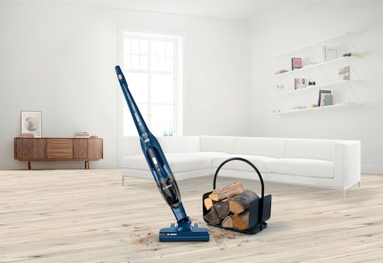 Bosch Readyy'y Serie 2 Прахосмукачка 2 в 1 Stick & Ръчна Синя