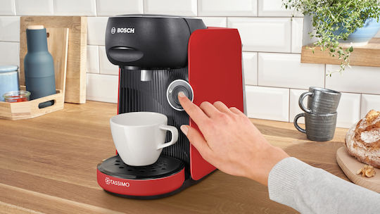 Bosch Pod Coffee Machine Tassimo Pressure 15bar Red