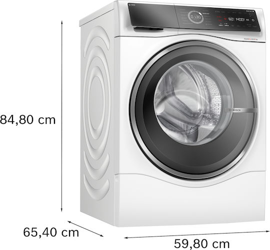 Bosch Πλυντήριο-Στεγνωτήριο Ρούχων 10.5kg/6kg Ατμού 1400 Στροφές με Wi-Fi