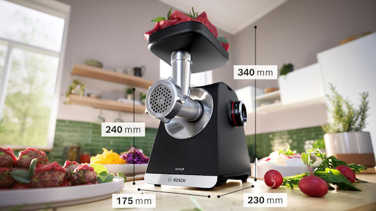 Bosch Машина за мелене на месо 500W Черен