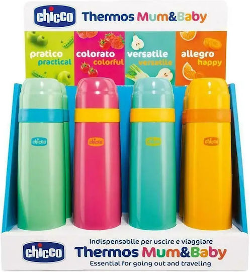 Chicco Termos pentru lichide pentru bebeluși din oțel inoxidabil 500ml