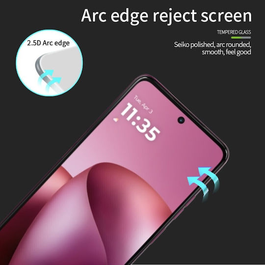 Mofi Full Glue Full Face Tempered Glass (Moto G47)