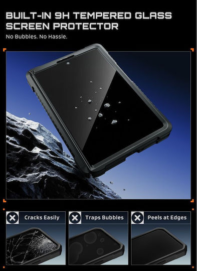 Supcase Back Cover Metallisch Schwarz Für Galaxy Z Fold 8