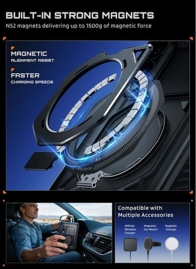 Supcase Back Cover Metallisch Schwarz Für Galaxy Z Fold 8