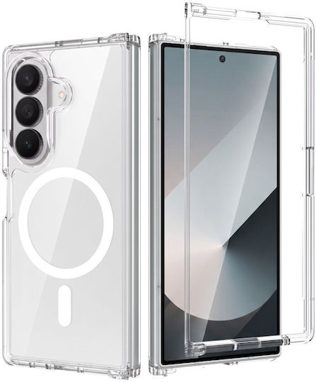Tech-Protect Flexair Hybrid Back Cover Silicone / Plastic Transparent (Galaxy Z Fold 8)