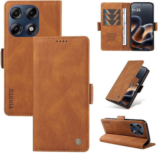 Yikatu Brown Wallet (Moto G47)
