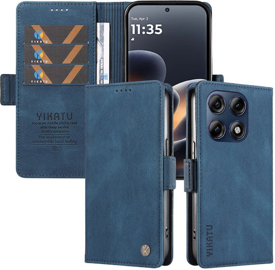 Yikatu Blue Wallet (Moto G47)