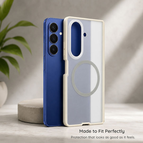 Blueo Back Cover Leather Grey (Galaxy Z Flip8)
